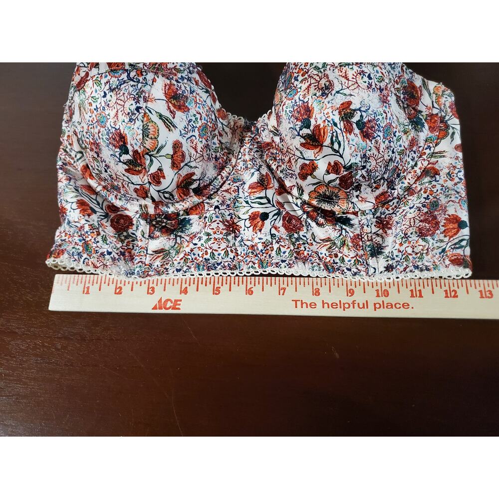Victorias Secret Dream Angels Floral Bustier Corset Size 34D Romantic Going Out - Picture 15 of 15